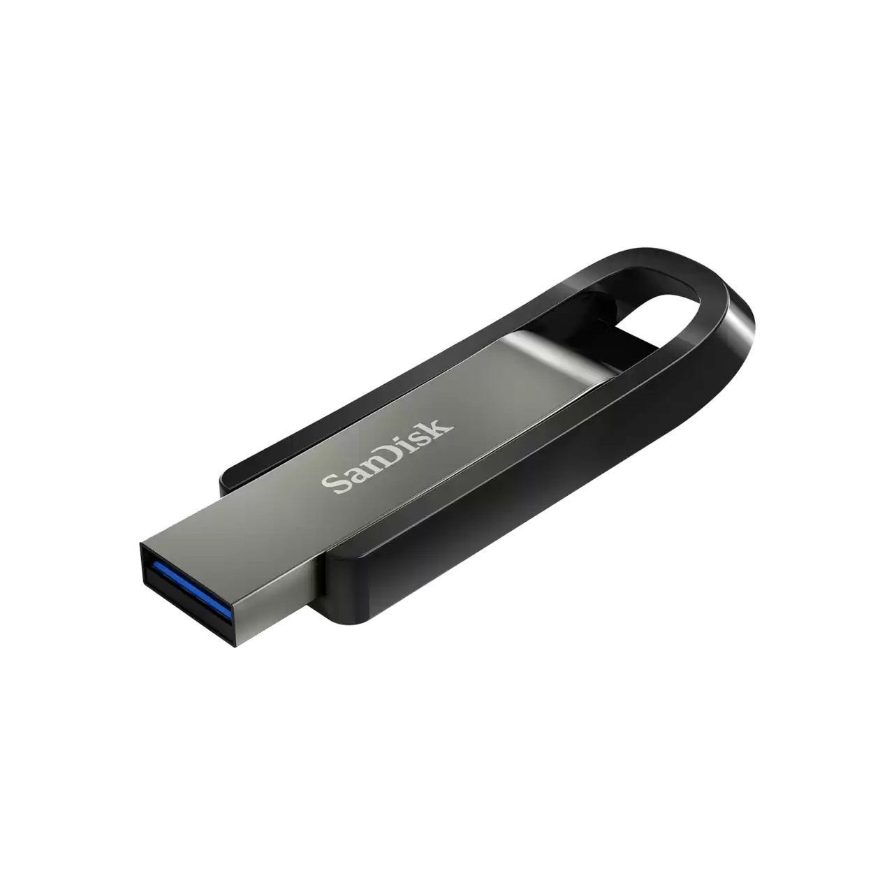 SanDisk Extreme Go Usb Flash Drive 128 GB Usb Type-A 3.2 Gen 1 [3.1 Gen 1] Stainless Steel (Extreme Go Usb Flash Drive - 128 GB Usb Type-A 3.2 Gen 1 - [3.1 Gen 1] Stainless Steel - Warranty: 12M)