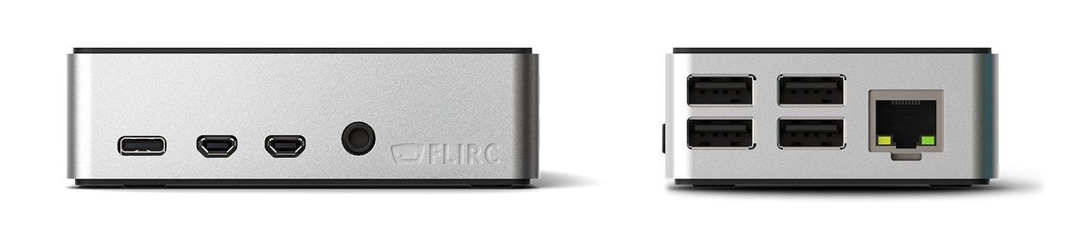 Raspberry Pi Rpi4-Flirc Av Extender Accessory (Flirc Case - Aluminum Case For - Raspberry Pi 4)