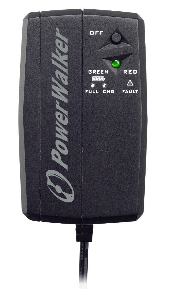 PowerWalker DC SecureAdapter 12V Uninterruptible Power Supply [Ups] 12 Kva 12 W (DC SecureAdapter 12V - 25W/2.1A DC Ups With - 2.6Ah [2600mAh] Lithium-Ion Battery - Warranty: 24M)