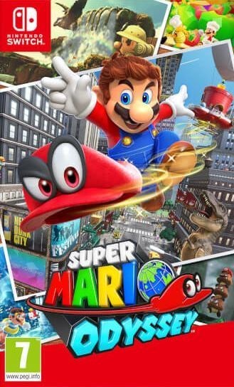 Nintendo Super Mario Odyssey Switch Standard Nintendo Switch (Super Mario Odyssey)
