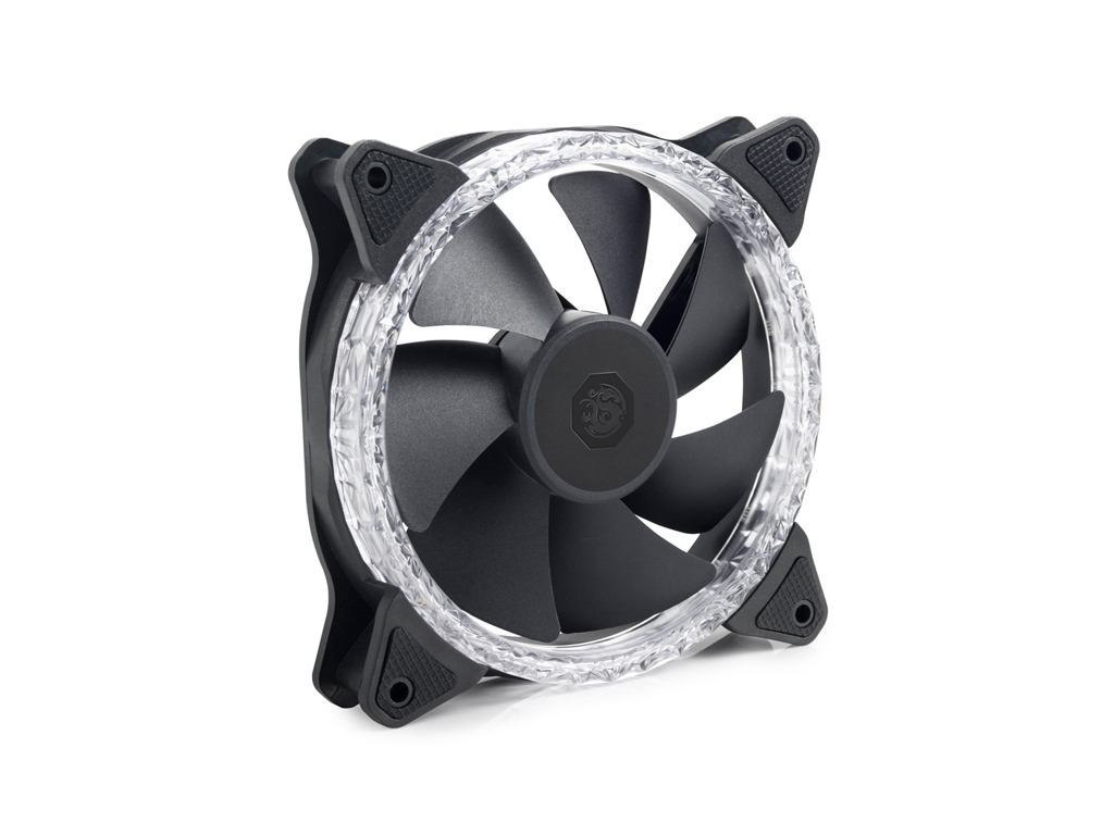 Bitspower Bpta-Ntx1218d1 Computer Cooling System Computer Case Fan 12 CM Black 1 PC[S] (Bitspower Touchaqua Notos Xtal 120 Digital RGB 1800RPM Fan - 120MM)