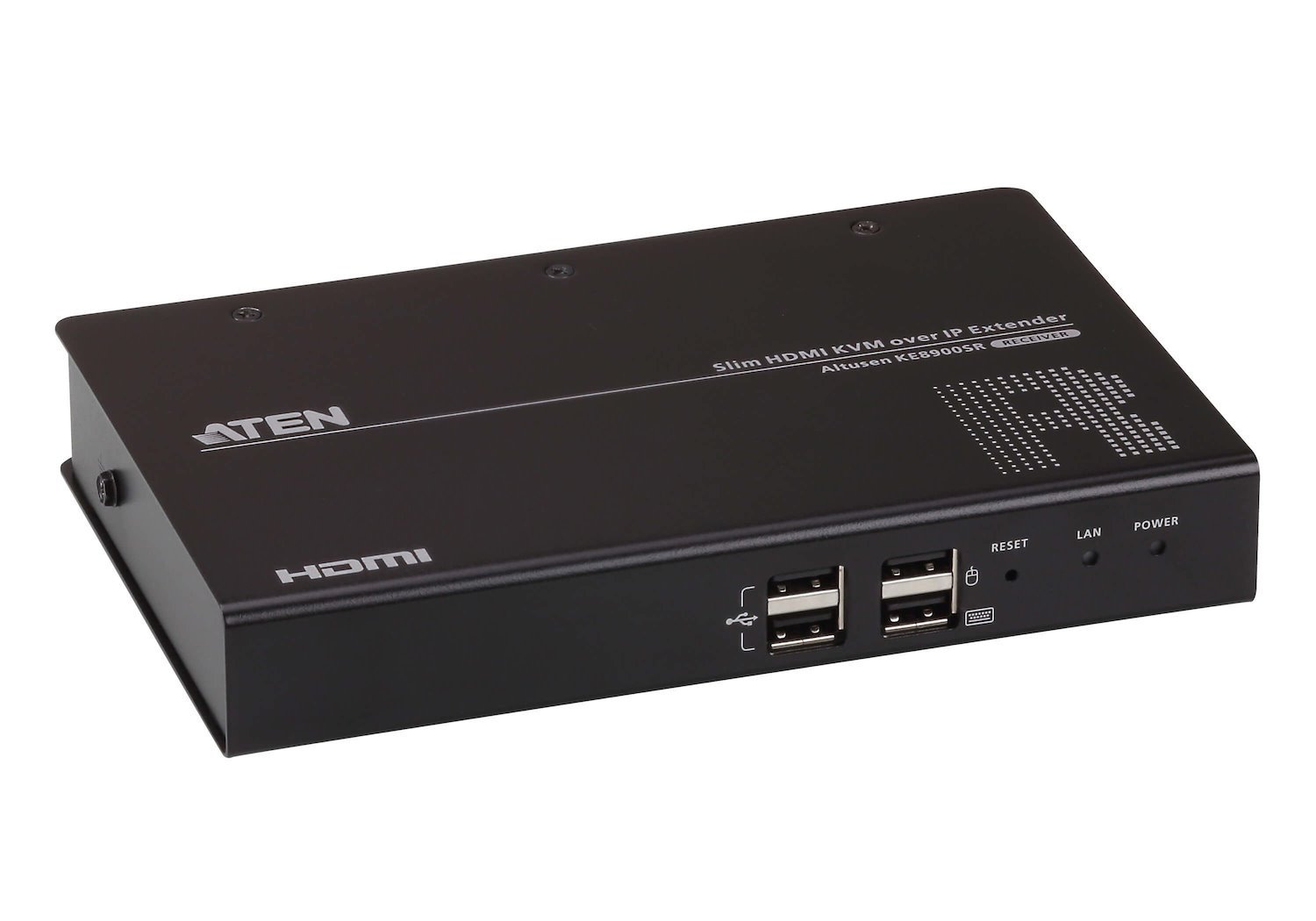 Aten Ke8900sr-Ax-E KVM Extender Receiver (Ke8900sr-Ax-E KVM Extender - Receiver Ke8900sr-Ax-E - Receiver Wired 1920 X 1200 Pixels Osd Push-Buttons 640 X 480 - 1920 X - Warranty: 24M)