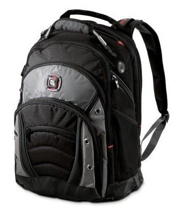 Wenger/SwissGear Synergy Backpack Black Nylon Polyester (Wenger Synergy 16 Backpack)