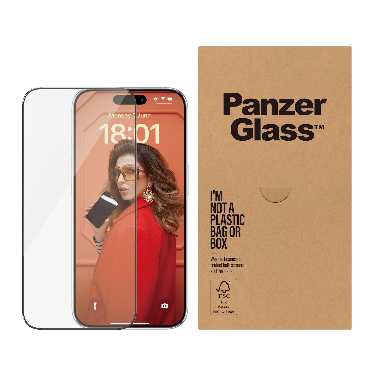 PanzerGlass ™ Screen Protector iPhone 15 Pro | Ultra-Wide Fit W. EasyAligner (PanzerGlass Apple iPhone 15 Pro Uwf Wa. Warranty: 2YM)