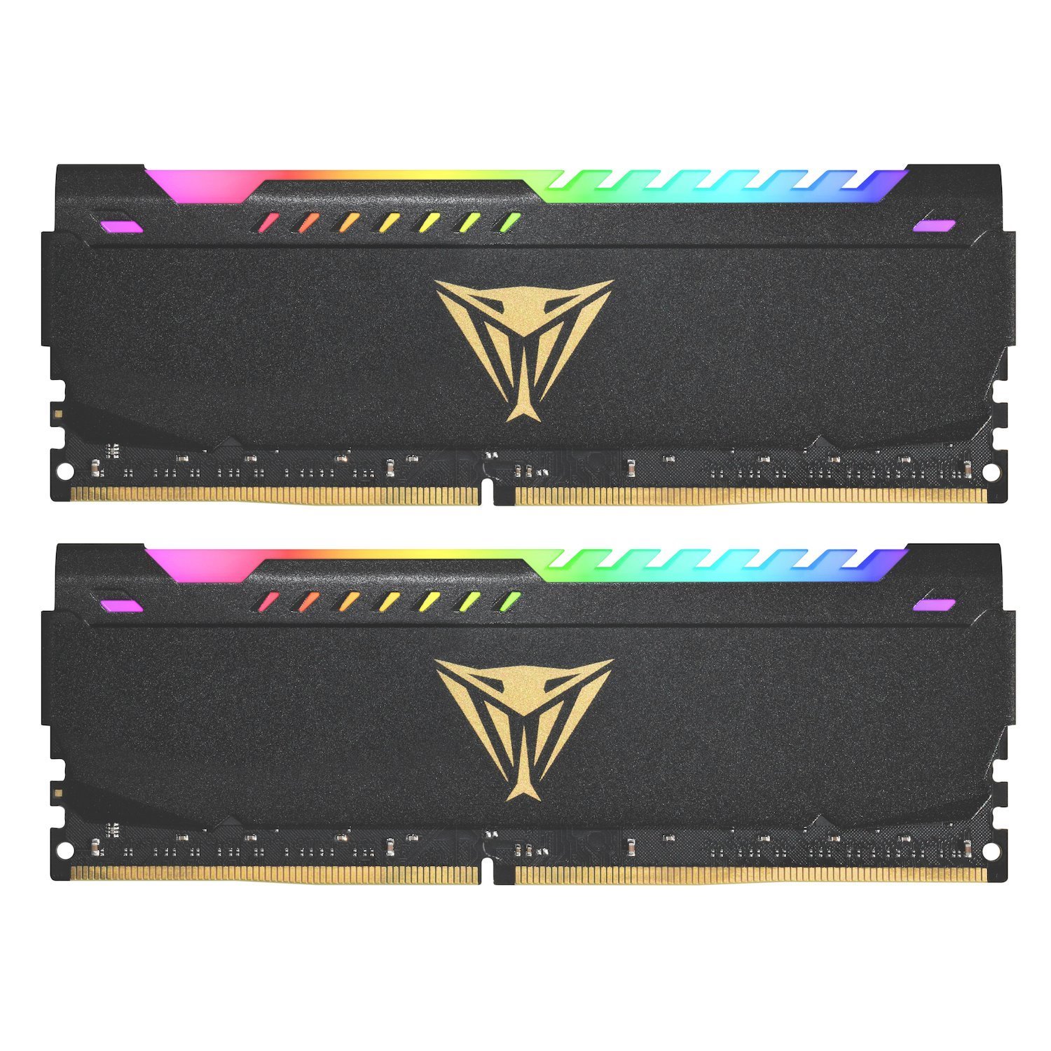 Patriot Memory Viper Steel RGB PVSR416G360C8K Memory Module 16 GB 2 X 8 GB DDR4 3600 MHz (Viper Steel RGB Black 3600Mhz DDR4 16GB/2X8GB 1.35V)