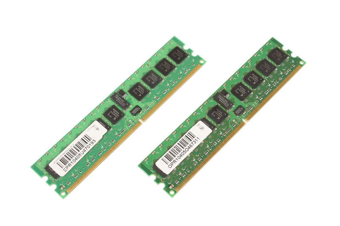 CoreParts 2GB DDR2 Dimm Memory Module 2 X 1 GB 667 MHz Ecc (2GB Memory Module For Dell - 667MHz DDR2 Major - Dimm - Kit 2x1GB - Warranty: 120M)