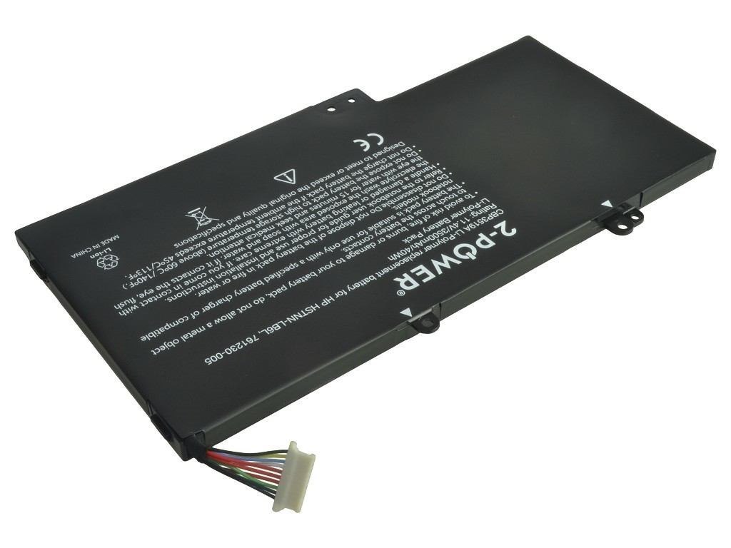 2-Power 11.4V 3772mAh Li-Polymer Laptop Battery (Main Battery Pack 11.4V 3772mAh)