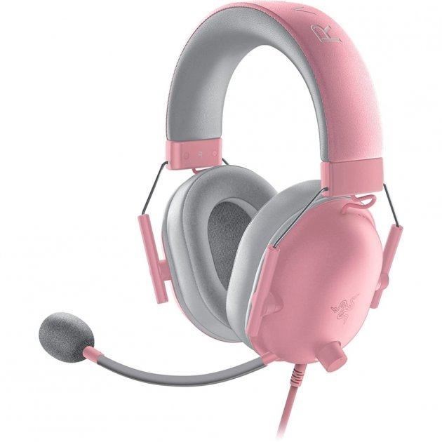 Razer Blackshark V2 X Headset Wired Head-Band Gaming Pink (Razer Blackshark V2 X Headet Quartz)