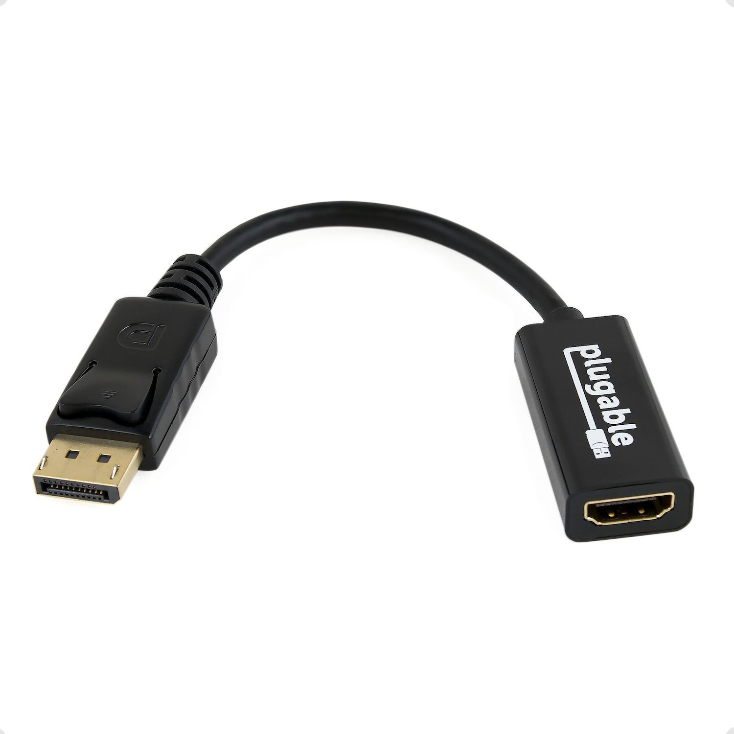 Plugable Technologies DisplayPort To Hdmi Passive Adapter - Supports Windows And Linux (Plugable Monitor Adapter - DP To Hdmi)