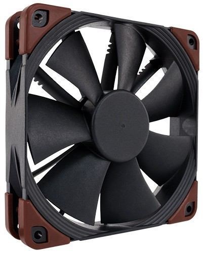 Noctua NF-F12 industrialPPC-2000 Ip67 PWM Computer Case Fan 12 CM Black Brown (Noctua NF-F12 IndustrialPPC 2000RPM Ip67 PWM 120MM High Performance Fan)