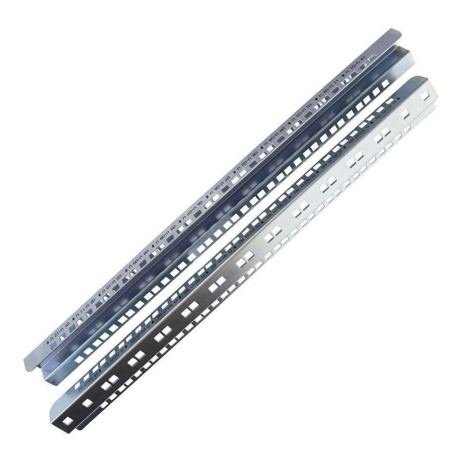 Lanview Logon Rax410 Rack Accessory Rack Rail Kit (12U Installation Rail - Galvanized 1Set=2Pcs. - Warranty: 60M)