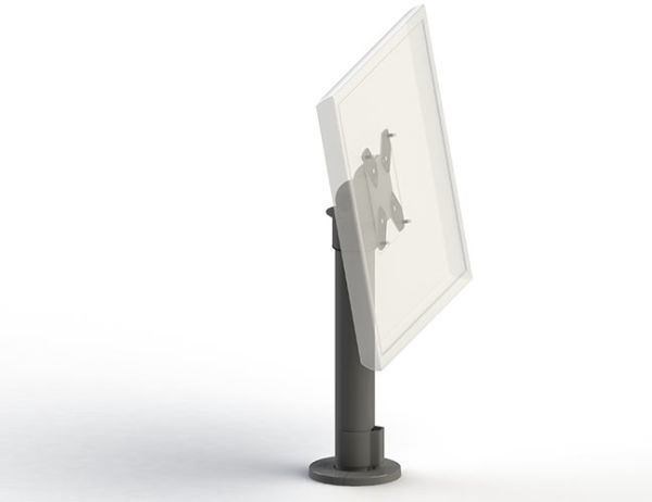 SpacePole Pole Mount for Flat Panel Display