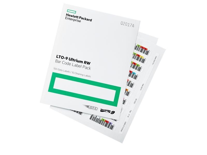 HPE Data Cartridge LTO-9 - Rewritable - Barcode Labeled