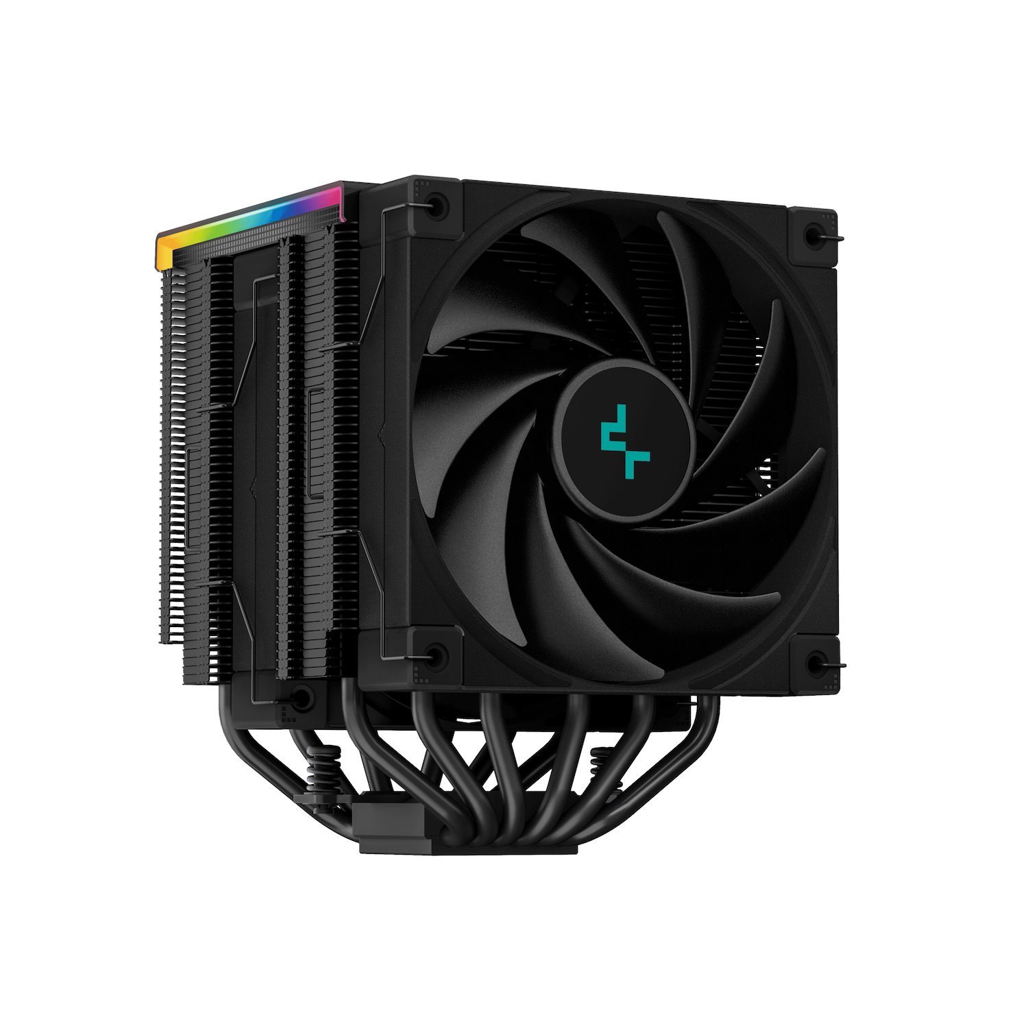 DeepCool Ak620 Digital Processor Air Cooler 12 CM Black 1 PC[S] (DeepCool Ak620 Digital Cpu Cooler Black 2X 120MM Fan Dual Tower Argb 6X Direct Touch Copper Heatpipes Intel/AMD)