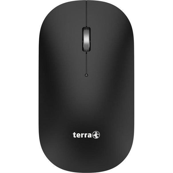 Wortmann Ag Terra NBM1000B Mouse Ambidextrous RF Wireless + Bluetooth Optical 4000 Dpi (Terra Mouse NBM1000B Wireless BT Schwarz)