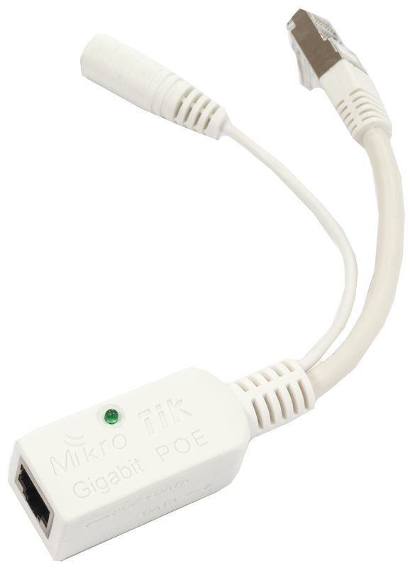 Mikrotik Rbgpoe PoE Adapter Gigabit Ethernet 48 V (MikroTik RouterBoard Gigabit Passive PoE Injector)