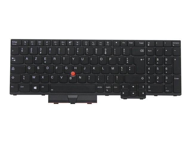 Lenovo Keyb P15/T15g G1 FR - BL. Keyboard: French. Warranty: 1YM