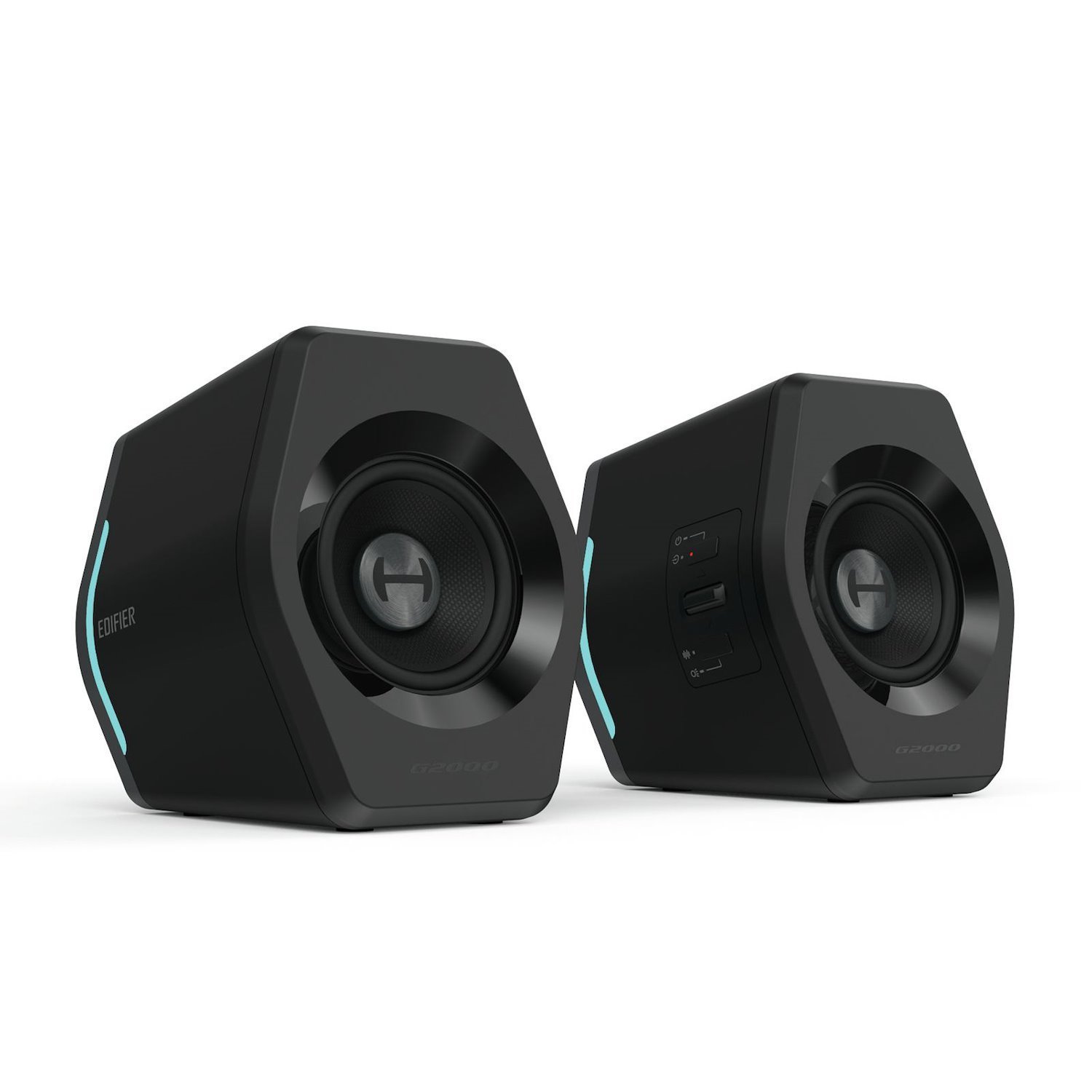 Edifier G2000 Speaker Set 32 W PC/Laptop Black Bluetooth (Edifier G2000 2.0 Bluetooth Gaming Speakers - Black)