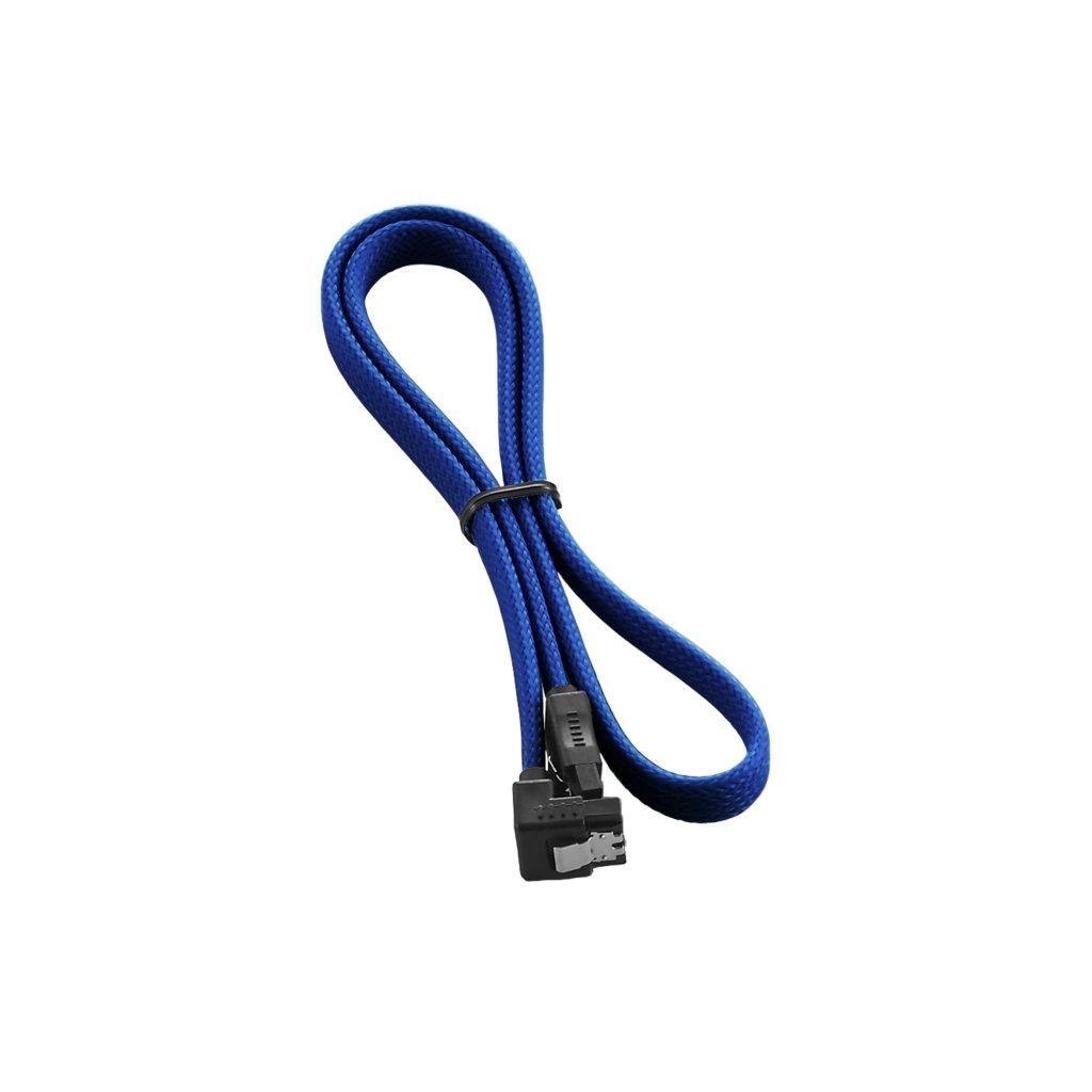 Cablemod Cm-Cab-Rsat-N60kb-R Sata Cable 0.6 M Blue (CableMod ModMesh Right Angle Sata 3 Cable 60CM - Blue)