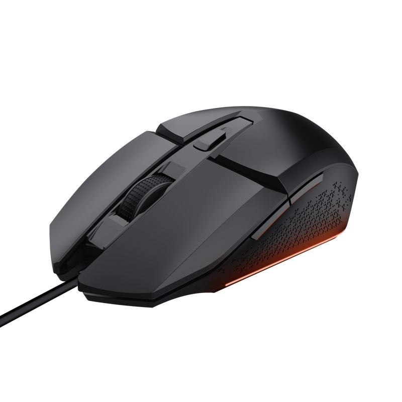 Trust GXT 109 Felox Mouse Right-Hand Usb Type-A Optical 6400 Dpi (Trust GXT109 Felox Gaming Mouse Black)