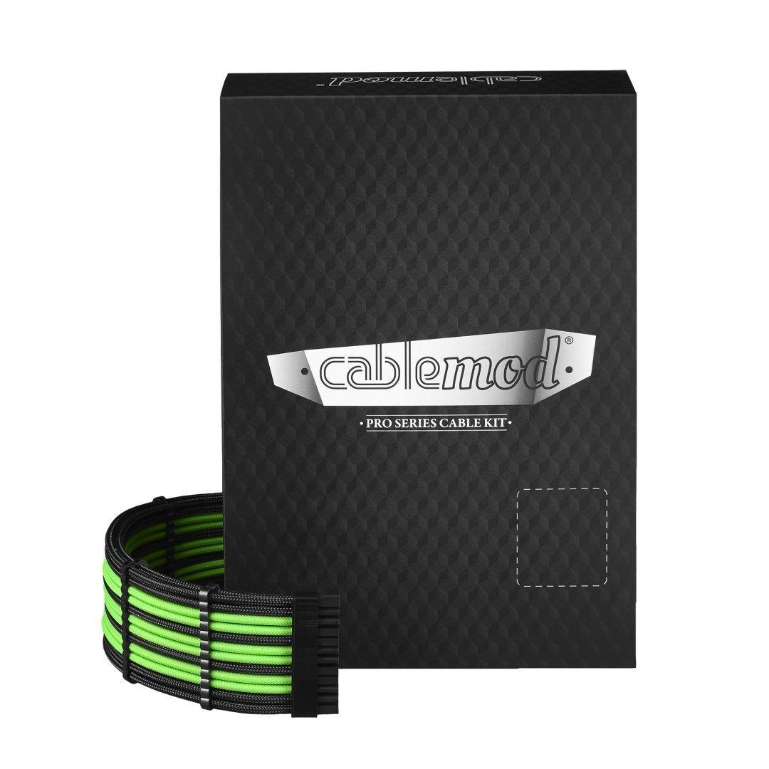 Cablemod Cm-Prts-Fkit-Nkklg-R Internal Power Cable (CableMod Pro ModMesh RT-Series Asus Rog / Seasonic Cable Kits - Black/Light Gree)