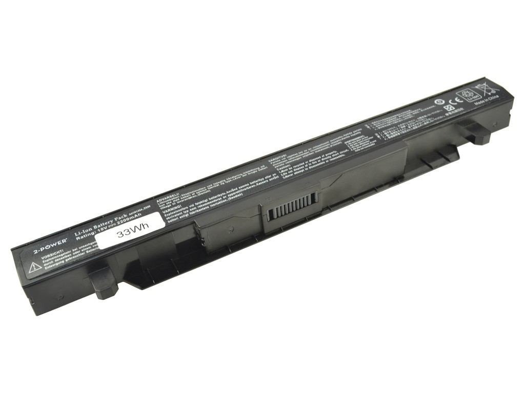 2-Power 15V 2200mAh Li-Ion Laptop Battery (Main Battery Pack 15V 2200mAh)