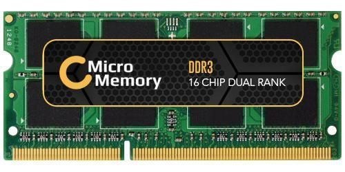 CoreParts 2GB DDR3 1333MHz So-Dimm Memory Module 1 X 2 GB (2GB Memory Module For Ibm - 1333MHz DDR3 Major - So-Dimm - Warranty: 120M)