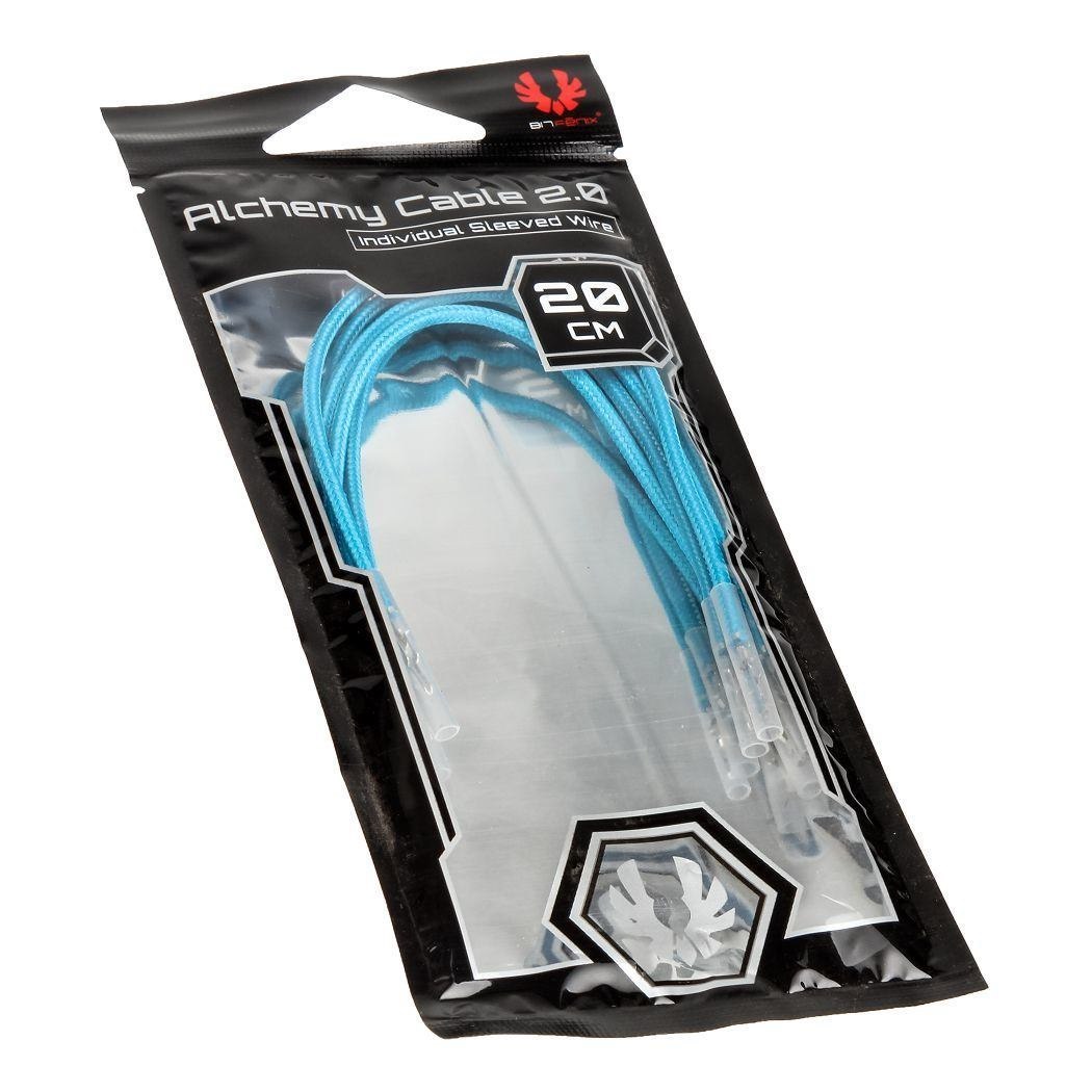 BitFenix Alchemy 2.0 0.2 M (BitFenix Alchemy 2.0 Psu Cable 5X 20CM - Light Blue)