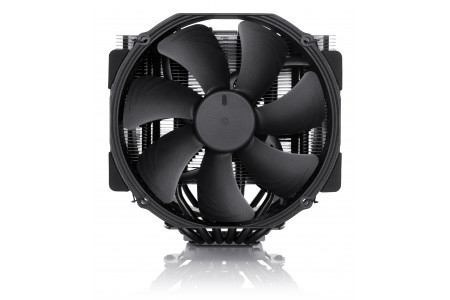 Noctua NH-D15 CH.BK Computer Cooling System Processor Air Cooler 14 CM Black (Noctua NH-D15 Chromax Pure Black Cpu Cooler With Dual 140M Fans)