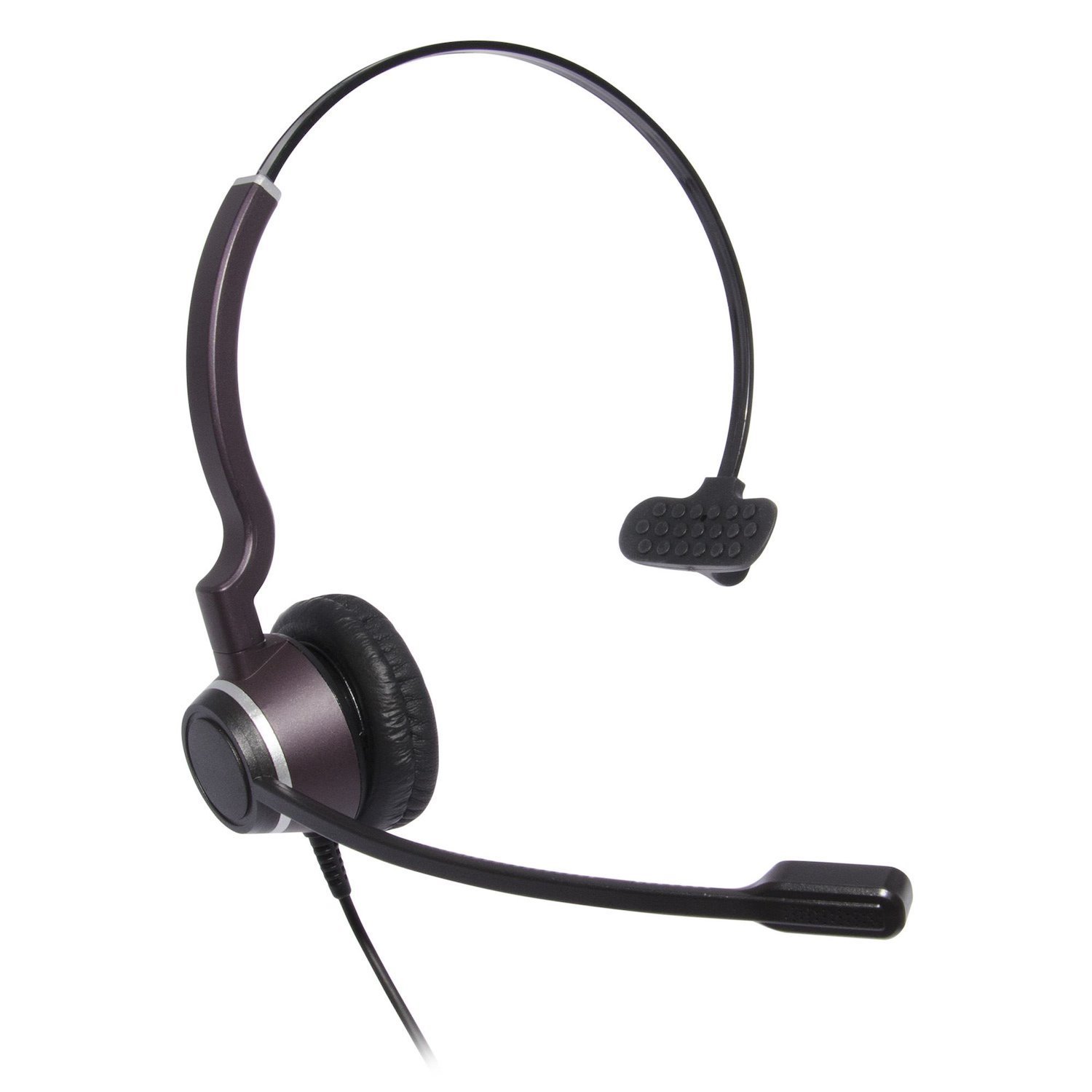 JPL Jpl-Hac-1 Headset Wired Head-Band Office/Call Center Black Purple (JPL Hac1 Monaural Headset)