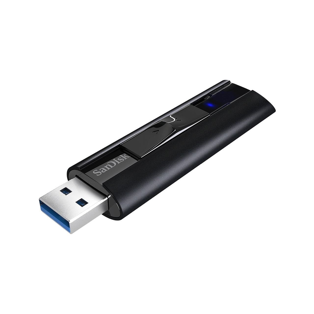 SanDisk Extreme Pro Usb Flash Drive 512 GB Usb Type-A 3.2 Gen 1 [3.1 Gen 1] Black (Sandisk Extreme Pro Usb 3.2 - Solid State Flash Drive 512GB)