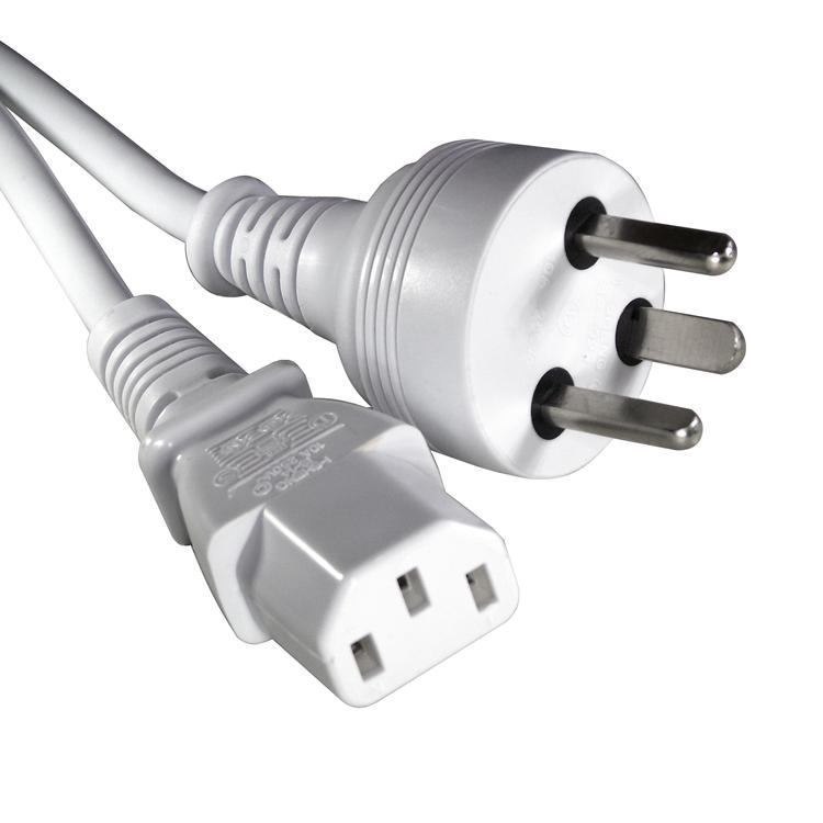 Roline 30.08.9030 Power Cable White 6 M Dk-Edb C13 Coupler (Power Cable White 6 M Dk-Edb - C13 Coupler - Warranty: 12M)