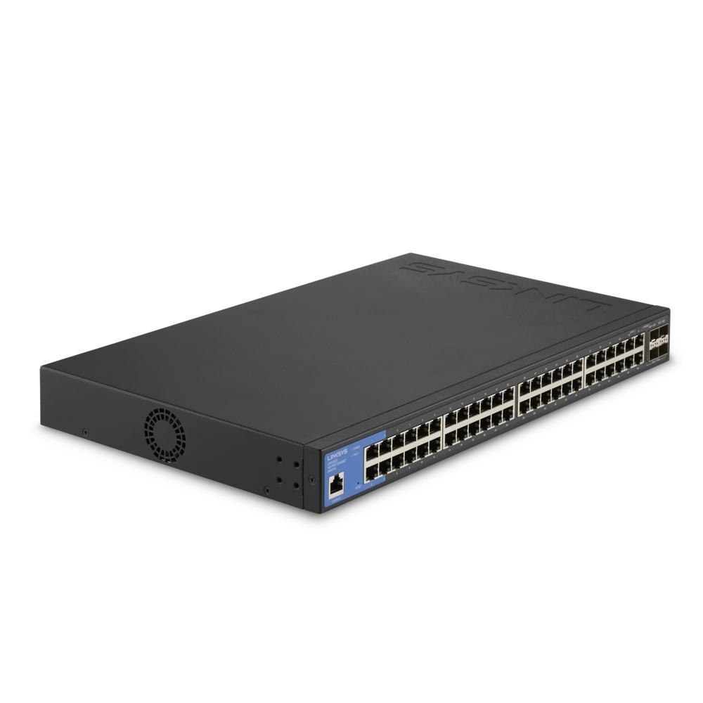 Linksys 48 Port Gigabit Managed Network Switch With 4 X 10G Uplink SFP+ Slots (48-Port Managed Gigabit Switch 4)