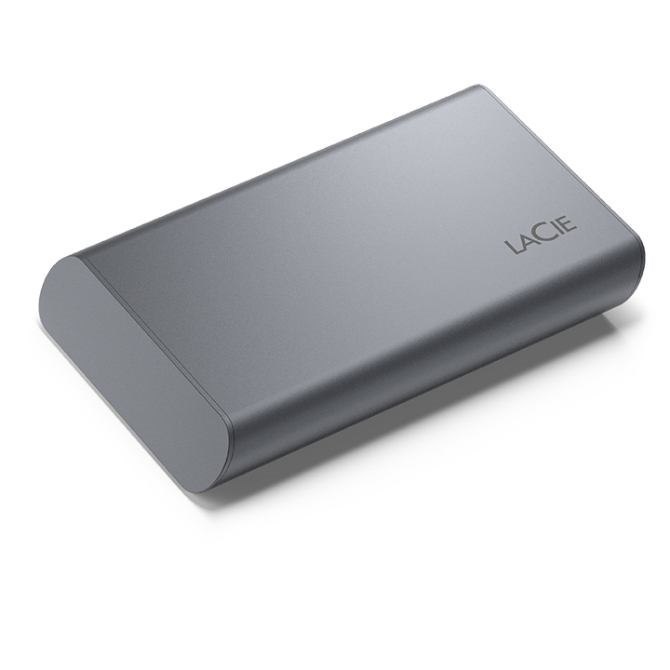 LaCie Mobile SSD Secure 2 TB Grey (SSD Ext 2TB Mobile SSD Secure Usb-C)