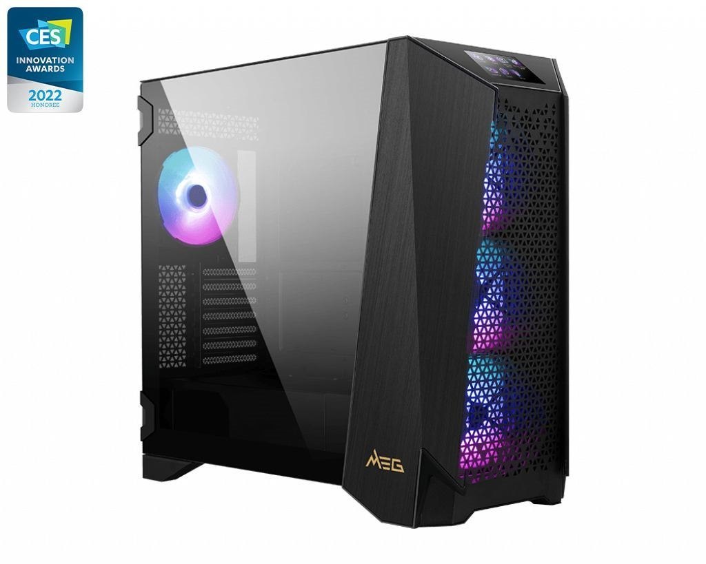 Msi Meg Prospect 700R Computer Case Midi Tower Black (Msi Meg Prospect 700R Black Case)