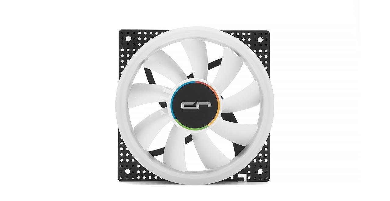 Cryorig Crona X Universal Fan 12 CM White 1 PC[S] (Cryorig Crona X Argb 120MM PWM Fan With Controller [400-1700RPM] - White)