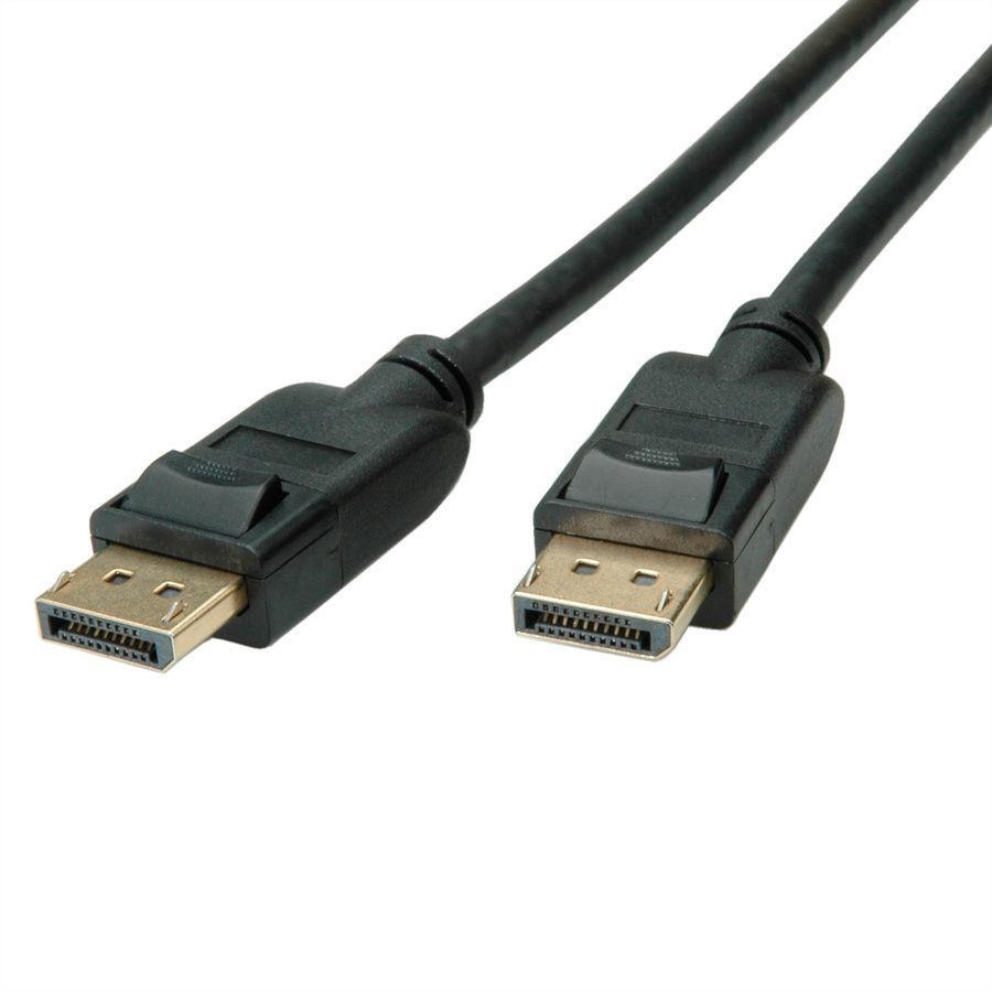 Roline 11.04.5812 DisplayPort Cable 3 M Black (Displayport Cable 3 M Black - Warranty: 12M)