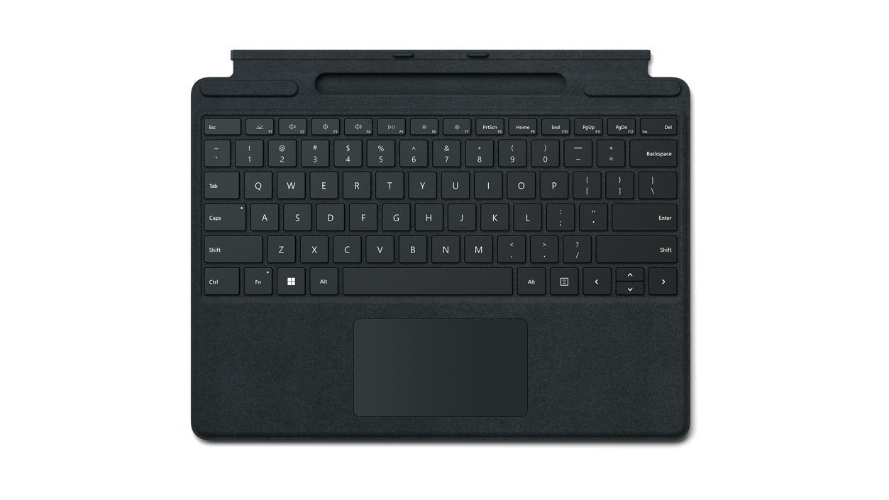 Microsoft Surface Pro Signature Black Microsoft Cover Port Qwerty English (Microsoft Surface Pro Signature Black Microsoft Cover Port Qwerty English)