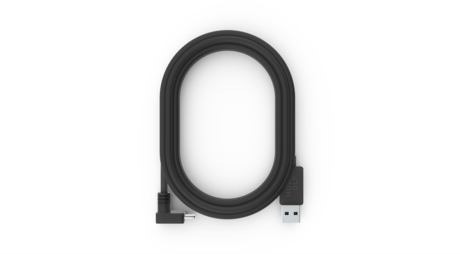 Huddly 12-7090043790368 Usb Cable 5 M Usb 3.2 Gen 1 [3.1 Gen 1] Usb C Usb A Black (Usb 3 Type Angled C To A - Cable 5.0M 12-7090043790368 - 5 M Usb C Usb A Usb 3.2 Gen 1 [3.1 Gen 1] Black - Warra