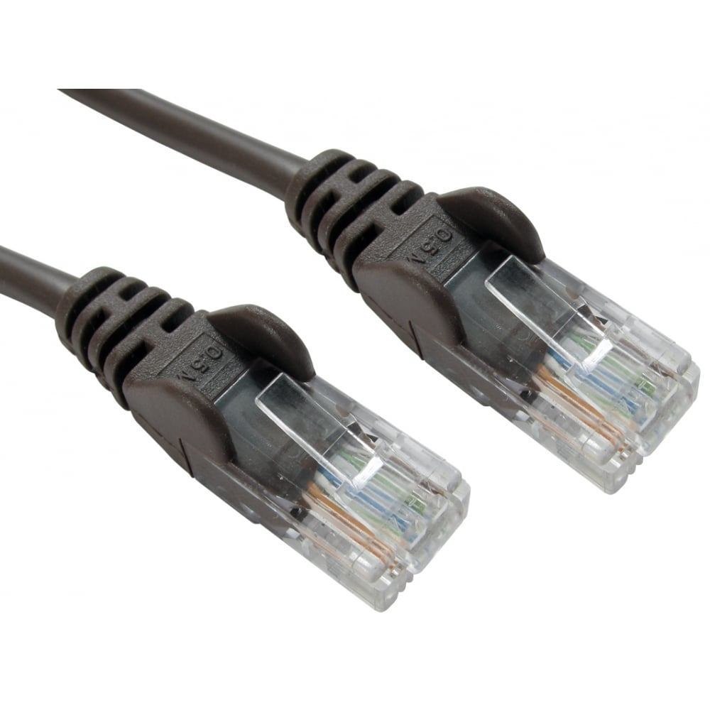 Cables Direct 5M Economy 10/100 Networking Cable - Brown (5M Economy 10/100 Networking Cable - Brown)