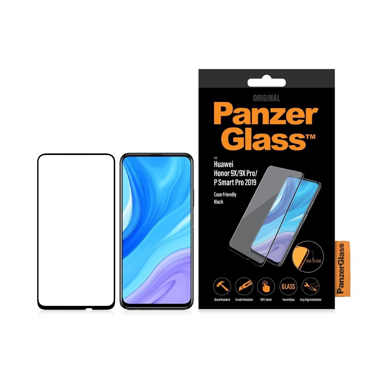 PanzerGlass ™ Huawei Honor 9X | 9X Pro | P Smart Pro [2019] | Screen Protector Glass (PanzerGlass Huawei Honor 9X/9X Pro/P Smart Pro. Warranty: 2YM)