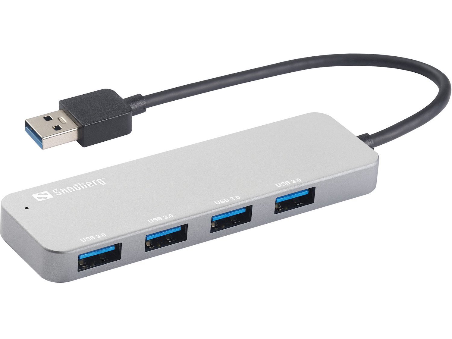 Sandberg Usb 3.0 Hub 4 Ports Saver (Sandberg External 4-Port Usb 3.0 Pocket Hub 4X Usb 3.0 Aluminium Usb Powered 5 Year Warranty)