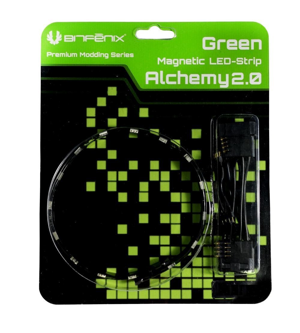 BitFenix Alchemy 2.0 Indoor Led 1.44 W 30 CM (BitFenix Alchemy 2.0 Magnetic Connect 15 LED-Strip 30CM - Green)