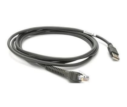 Zebra 2.74 m USB Data Transfer Cable for Bar Code Reader