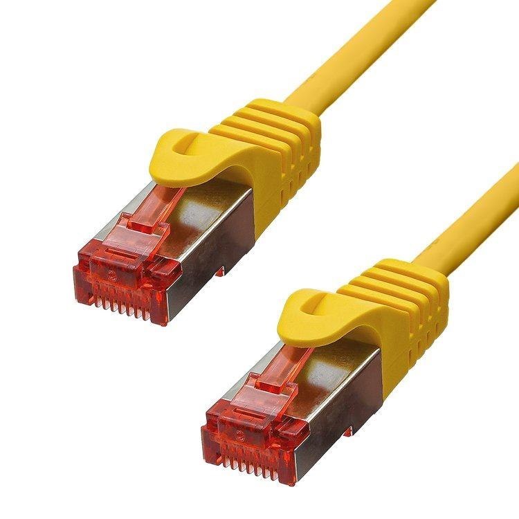 ProXtend Cat6 F/Utp Cu LSZH Ethernet Cable Yellow 10M (Cat6 F/Utp Cu LSZH Ethernet - Cable Yellow 10M - Warranty: 360M)