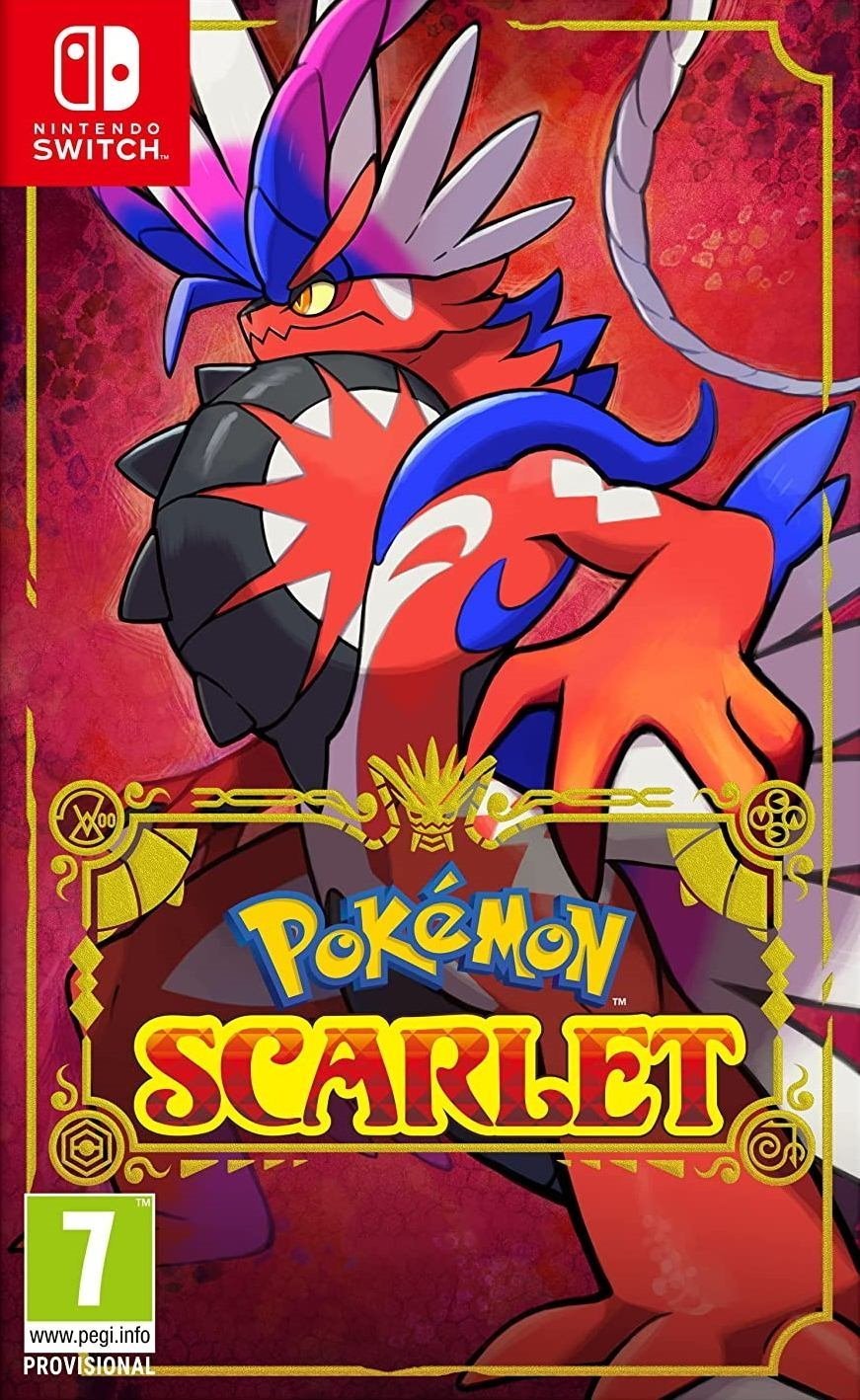 Nintendo Pokémon Scarlet Standard English Nintendo Switch (Pokemon Violet NSW)