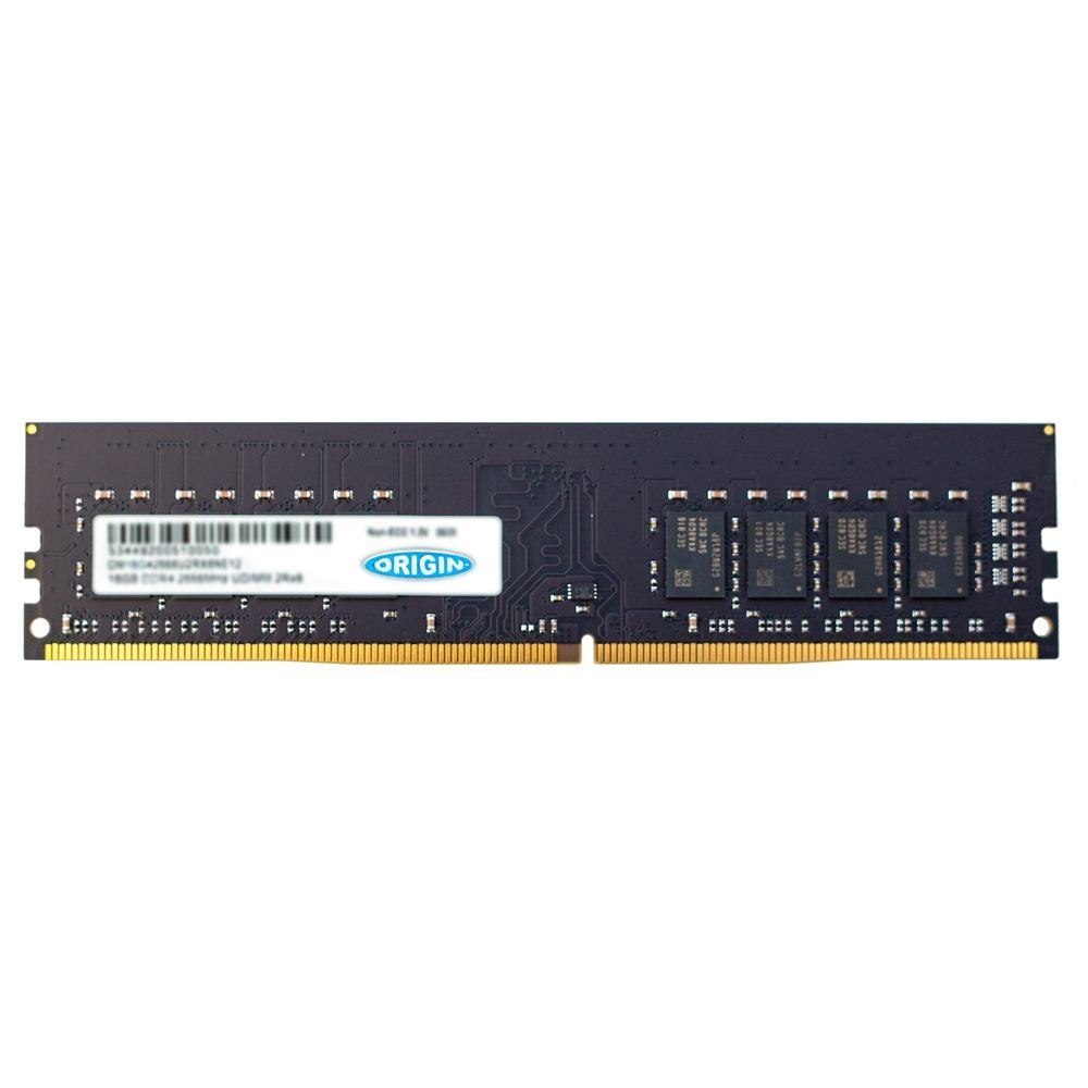 Origin RAM Module - 16 GB - DDR4-2666/PC4-21333 DDR4 SDRAM - 2666 MHz Dual-rank Memory - 1.20 V