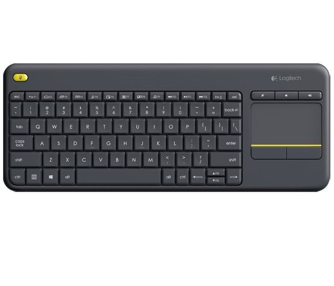 Logitech Wireless Touch Keyboard K400 Plus (K400 Plus Keyboard US/int - Wireless Touch - Warranty: 24M)