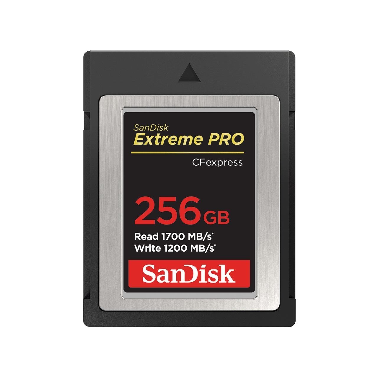 SanDisk Sdcfe-256G-Gn4nn Memory Card 256 GB CFexpress (Sdcfexpress 256GB Extreme Pro - 1700MB/S R 1200MB/S W 4X6)