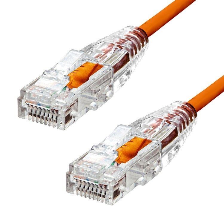 ProXtend Ultra Slim Cat6 U/Utp Cu LSZH Ethernet Cable Orange 4M (Ultra Slim Cat6 U/Utp Cu LSZH - Ethernet Cable Orange 4M - Warranty: 360M)